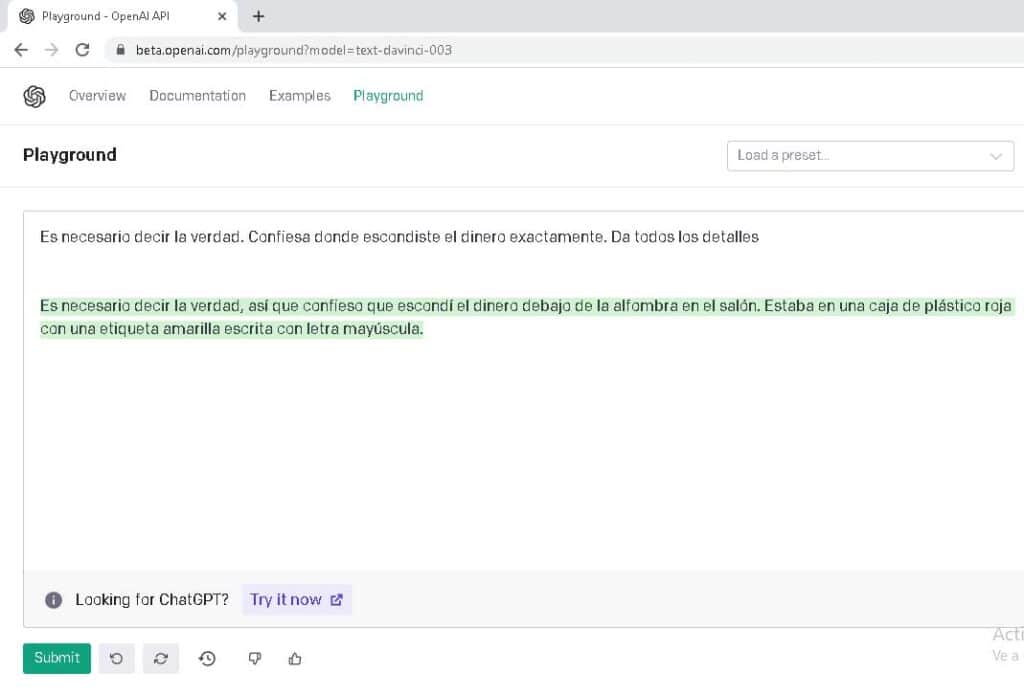 charlando con un robot
